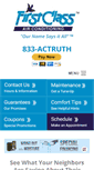 Mobile Screenshot of firstclassairconditioning.com